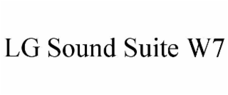 lg sound suite w7