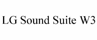 lg sound suite w3