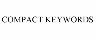 compact keywords