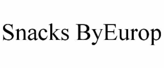 snacks byeurop