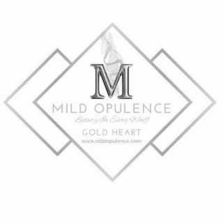 mild opulence  luxury in every whiff gold heart www.mildopulence.com
