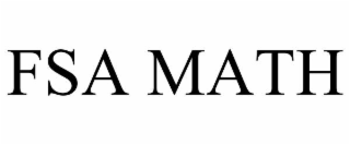 fsa math