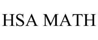 hsa math