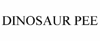 dinosaur pee