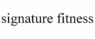 signature fitness