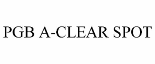 pgb a-clear spot