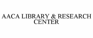 aaca library & research center