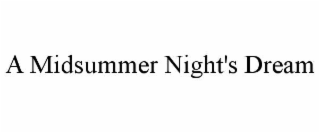 a midsummer night's dream