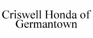 criswell honda of germantown