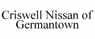 criswell nissan of germantown