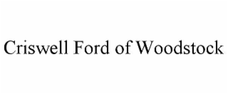 criswell ford of woodstock