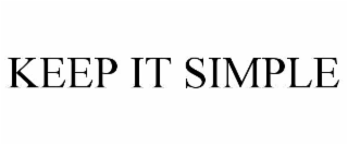 keep it simple