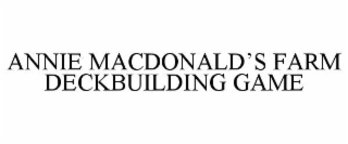 annie macdonald’s farm deckbuilding game