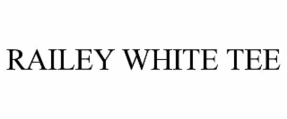 railey white tee