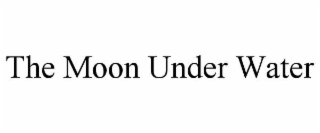 the moon under water