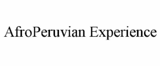 afroperuvian experience