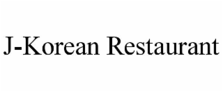 j-korean restaurant