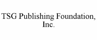 tsg publishing foundation, inc.