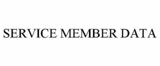 service member data