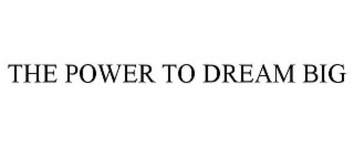the power to dream big