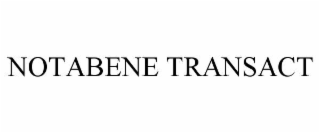 notabene transact