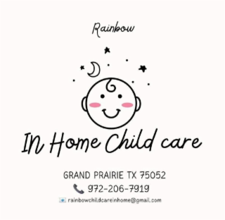 rainbow in home child care grand prairie tx 75052 rainbowchildcareinhome@gmail.com 972-206-7919