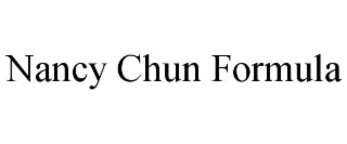 nancy chun formula
