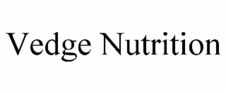 vedge nutrition