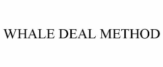 whale deal method