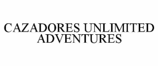 cazadores unlimited adventures