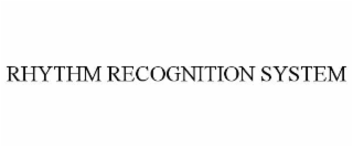 rhythm recognition system