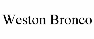 weston bronco