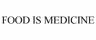 food is medicine