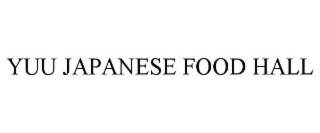 yuu japanese food hall