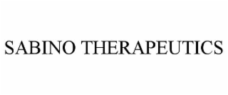 sabino therapeutics