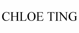 chloe ting