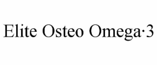 elite osteo omega·3