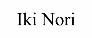 iki nori