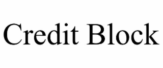 credit block
