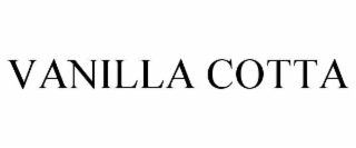 vanilla cotta