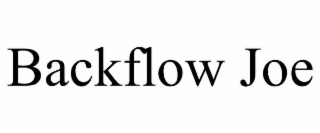 backflow joe
