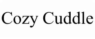 cozy cuddle