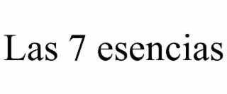 las 7 esencias