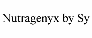 nutragenyx by sy