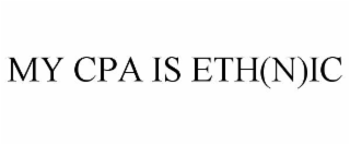 my cpa is eth(n)ic