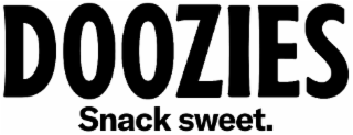 doozies snack sweet.