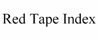 red tape index