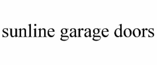 sunline garage doors