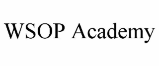 wsop academy