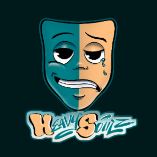 heavy soulz.  there is a halo above the "u" in soulz and there is a period after the "z" in soulz.